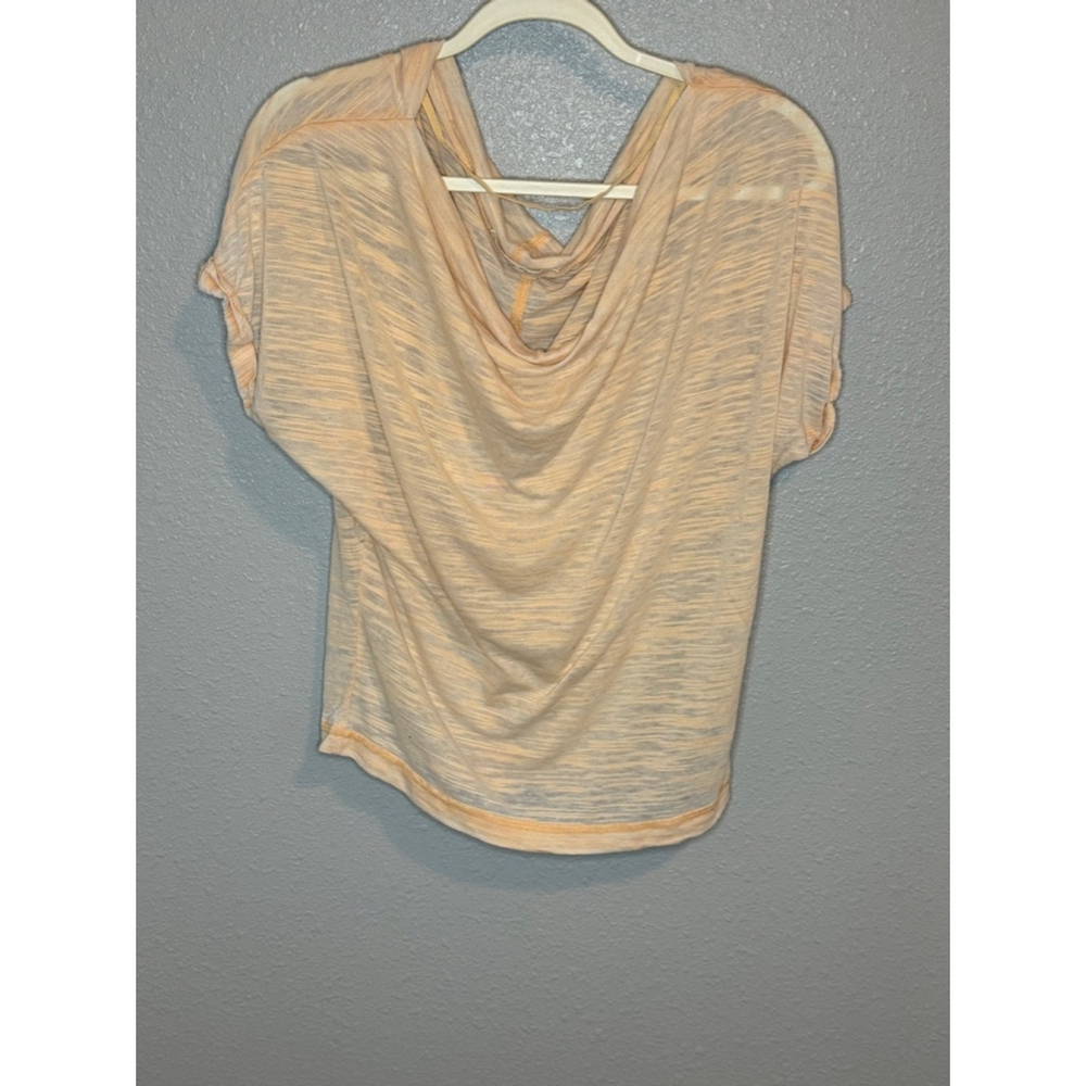 We The Free Peach Short Sleeve Tee